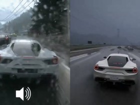 雨天效果对比:《驾驶俱乐部》vs《极限竞速:地平线6》