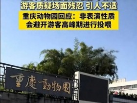 重庆动物园活体喂蛇惹争议 园方:今后避开高峰期